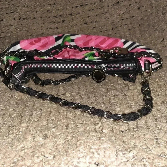 Y2K-LE SPORTSAC X OC-TIJUANA ROSE-Hobo-Complete-2 Straps/Hang Charm-Near Mint - Picture 4 of 6